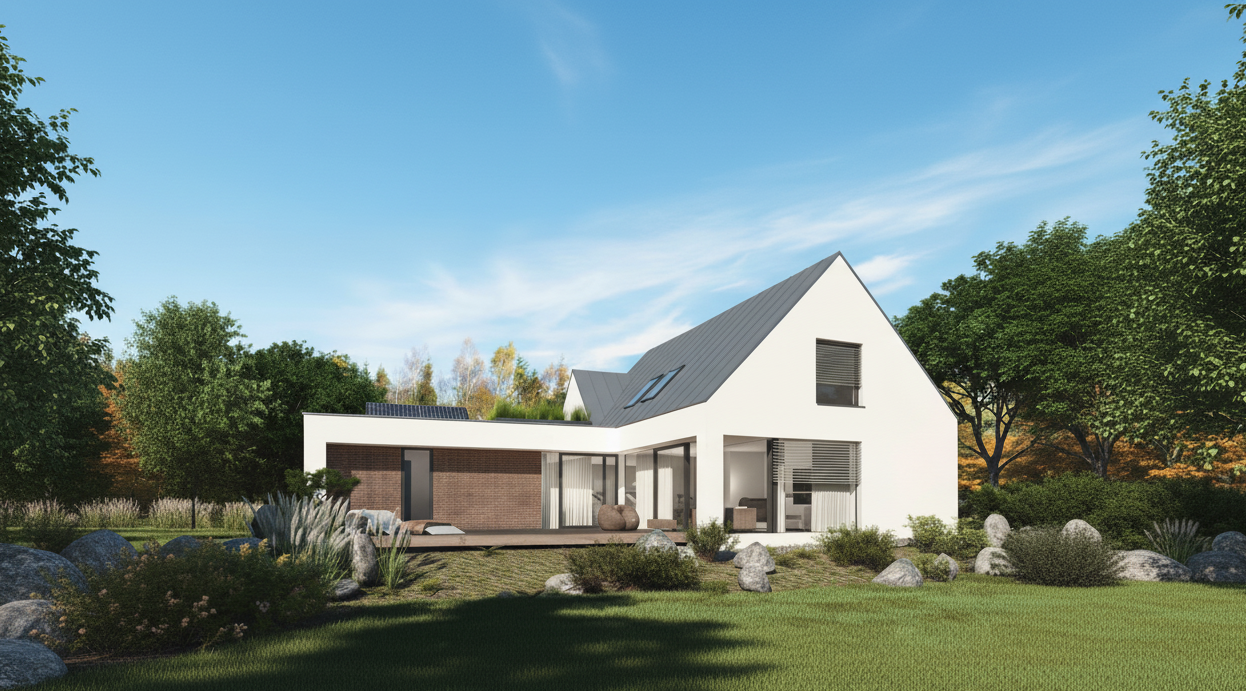 Dom Compact - nowoczesny dom parterowy